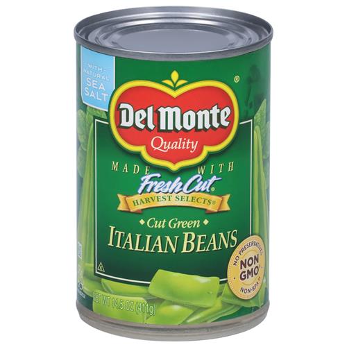Del Monte Harvest Selects Cut Green Italian Beans, 14.5 Oz