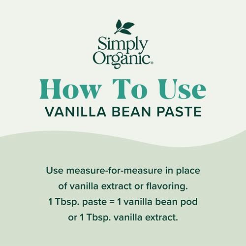 Simply Organic Vanilla Bean Paste, Organic, 2 Fluid Ounce