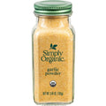 Simply Organic Garlic Powder, 3.64-Ounce Jar, Pure A-Grade Organic Garlic, Dried & Ground, Kosher, No Eto, Non Gmo