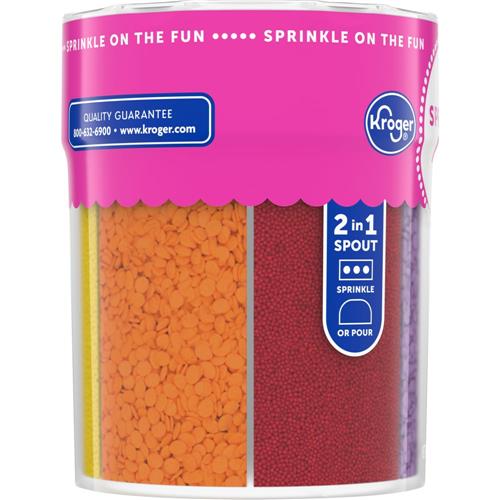 Kroger 6 Cell Sprinkle Mix 6.4 oz