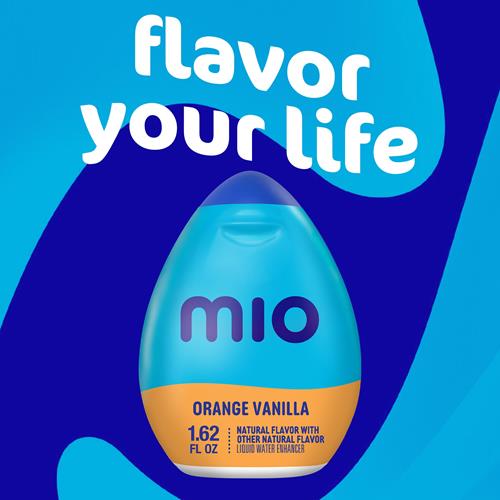 Mio Orange Vanilla Flavored With Other Natural Flavor Liquid Water Enhancer, 1.62 Fl Oz Bottle
