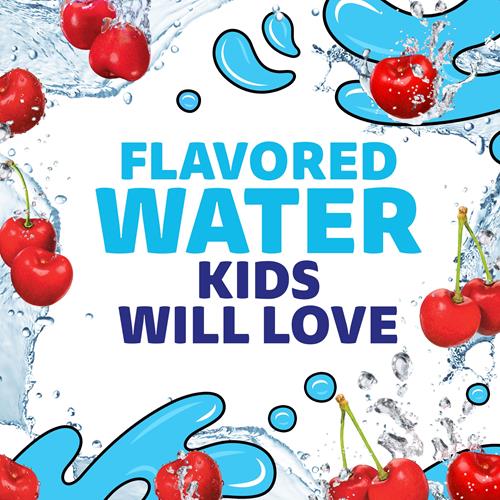 Capri Sun Roarin Waters Wild Cherry Flavored With Other Natural Flavor Water Beverage, 10 Ct Box, 6 Fl Oz Drink Pouches