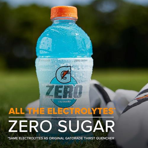 Gatorade Thirst Quencher, Zero Sugar - Watermelon Splash, 12 Fl Oz (Pack Of 12) Flavor Zero Sugar - Watermelon Splash