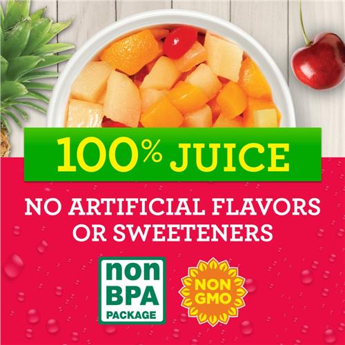 Kroger Cherry Mixed Fruit Cups in 100% Juice 4 ct / 4 oz