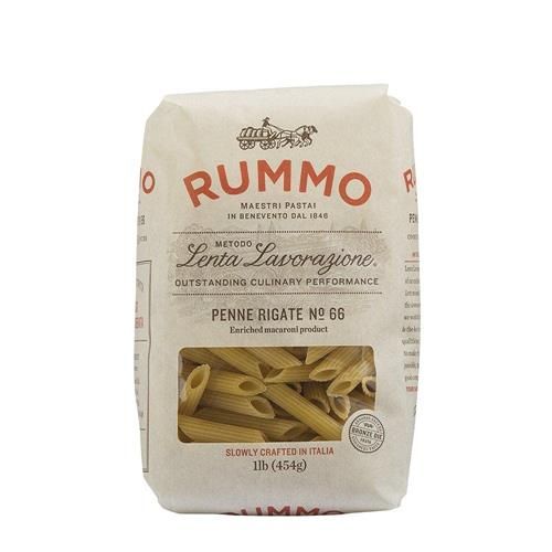 Rummo Italian Pasta Penne Rigate No. 66, Always Al Dente (1Lb Package)