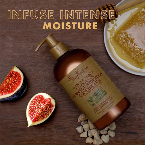 Sheamoisture Conditioner Intensive Hydration For Dry, Damaged Hair Manuka Honey And Mafura Oil To Nourish And Soften Hair 13 Oz