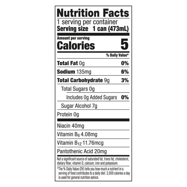 Summit Ultra White Energy Drink, 16 fl oz Can
