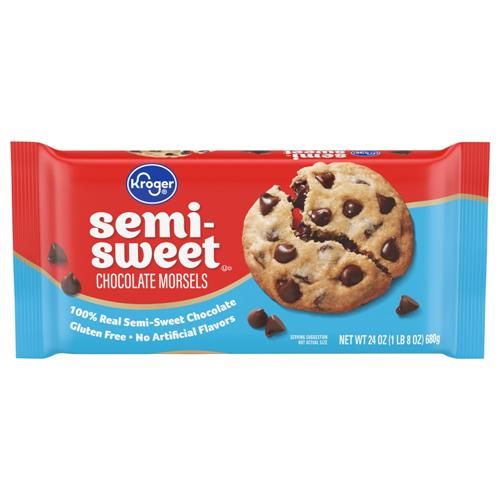 Kroger Semi Sweet Chocolate Chips 24 oz