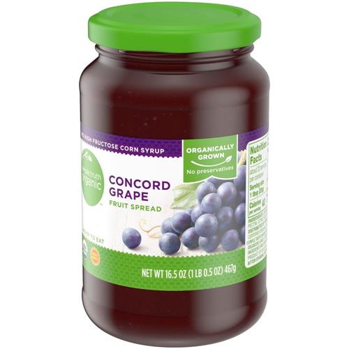 Simple Truth Organic Grape Fruit Spread 16.5 oz