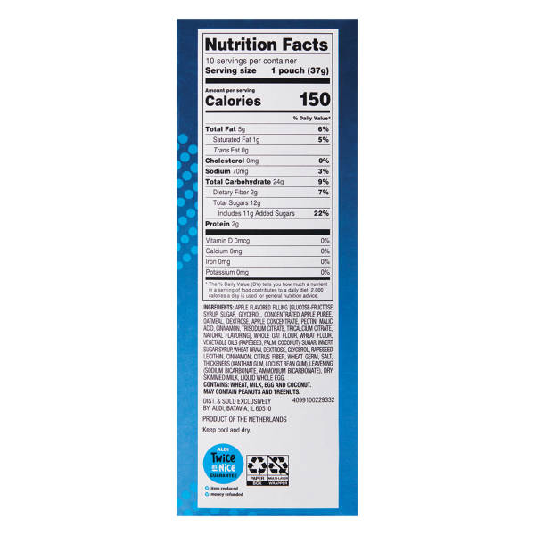 Millville Kids Fruit and Grain Apple Cinnamon Mini Bars, 10 count
