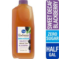 Kroger Real Brewed Zero Sugar Blackberry Sweet Decaf Tea 64 fl oz