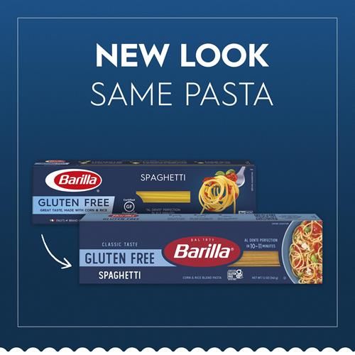 Barilla Gluten Free Spaghetti, 12 Ounce - Non-Gmo Gluten Free Pasta Made With Blend Of Corn & Rice - Vegan Pasta