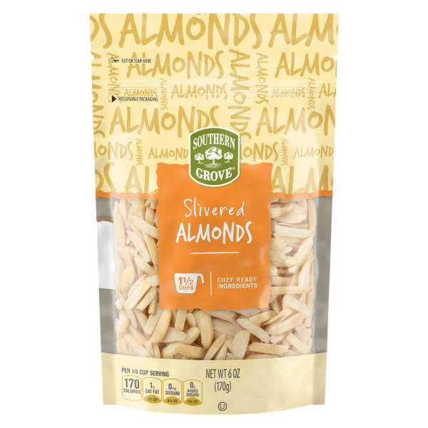 Southern Grove Slivered  Almonds, 6 oz