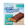 Millville Peanut  Butter Chewy Dipped Granola Bars, 6 count