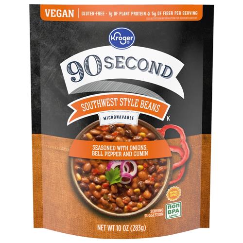 Kroger 90 Second Southwest Style Beans 10 oz