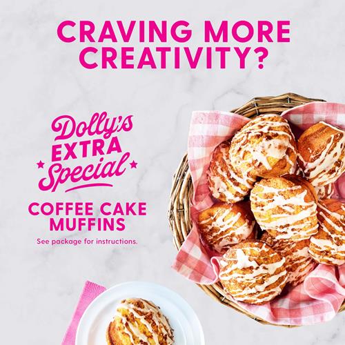 Duncan Hines Dolly Partons Cinnamon Swirl Crumb Cake & Muffin Mix, 20 Oz.