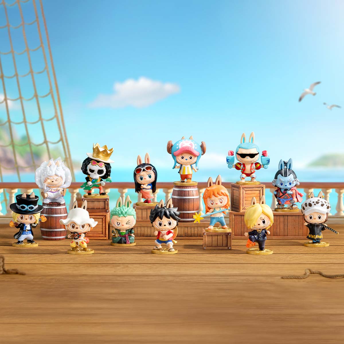 [In Stock] POPMART One Piece Series Figures Labubu (SEALED)