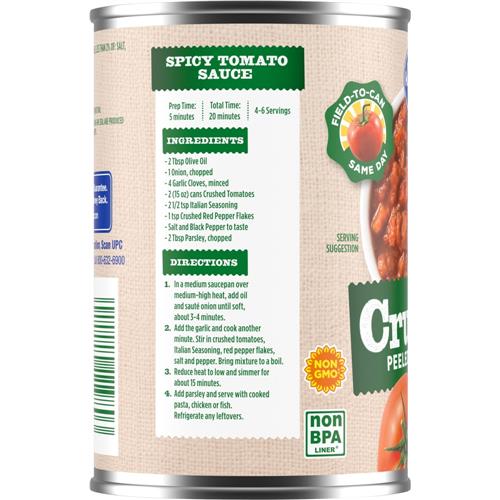 Kroger Crushed Peeled Tomatoes 15 oz