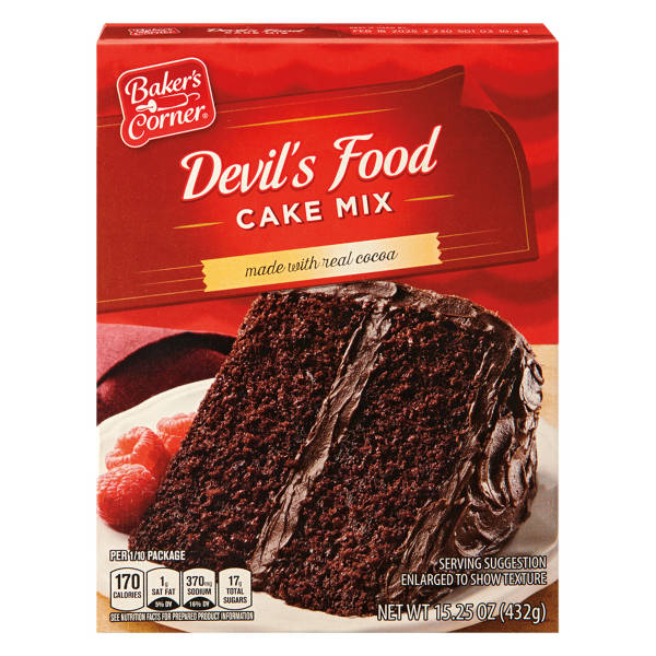 Baker's Corner Extra Moist Chocolate Cake Mix, 15.25 oz