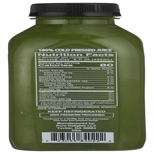 Whole Foods Market Green Lemonade Juice 16Fz, 16 Fz