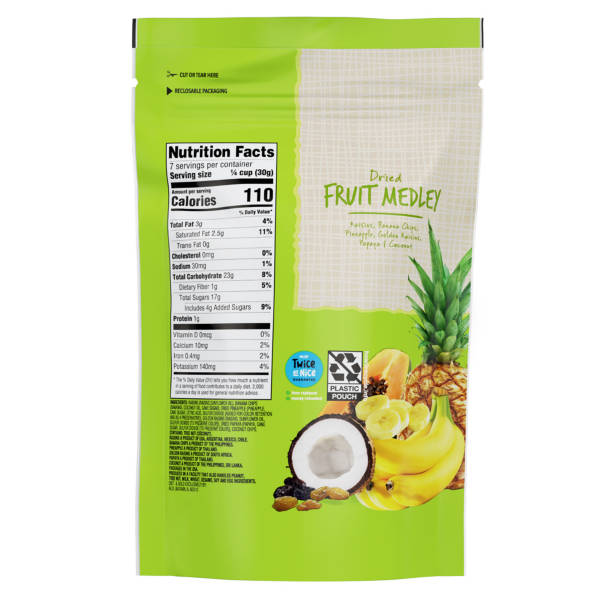 Southern Grove Dried Fruit Medley, 7.5 oz