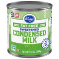 Kroger Fat Free Sweetened Condensed Milk 14 oz