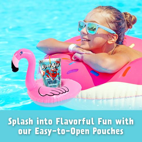 Kool-Aid Pool-Aid Berry Splash Flavored Drink, 10 Ct Box, 6 Oz Pouches