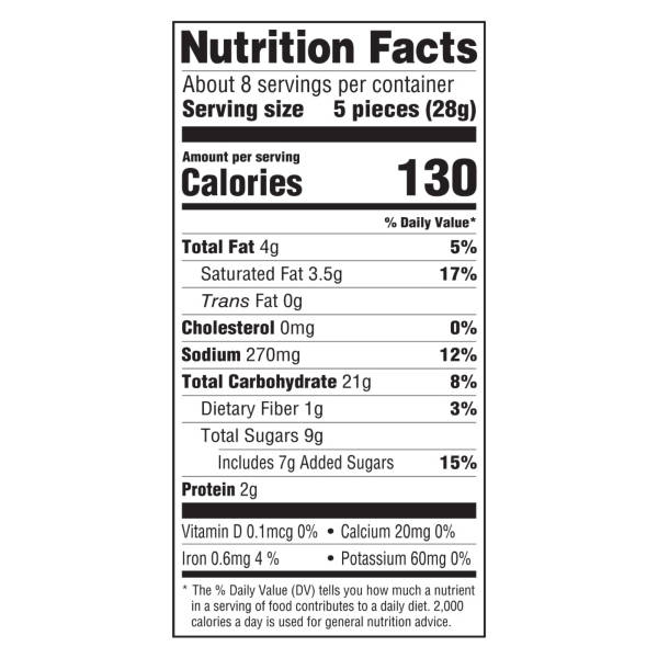 Clancy's Cookie and Cream Pretzels - 8 oz