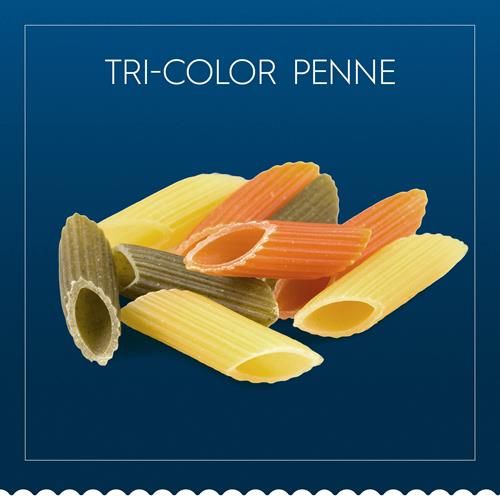 Barilla Tri-Color Penne Pasta, 12 Oz. Box - Non-Gmo Pasta Made With Durum Wheat Semolina - Kosher Certified Pasta