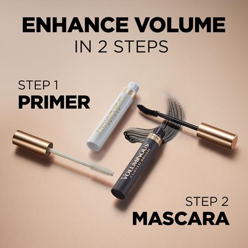Loreal Paris Makeup Voluminous Original Curved Brush Mascara, Black, 0.28 Fl Oz