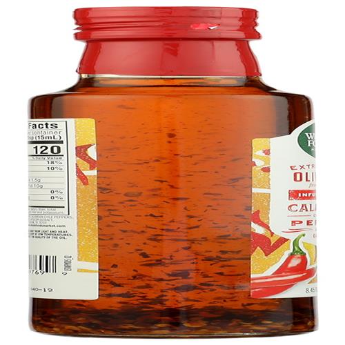 Whole Foods Market, Calabrian Chile & Garlic Infused Olive Oil, 8.45 Fl Oz