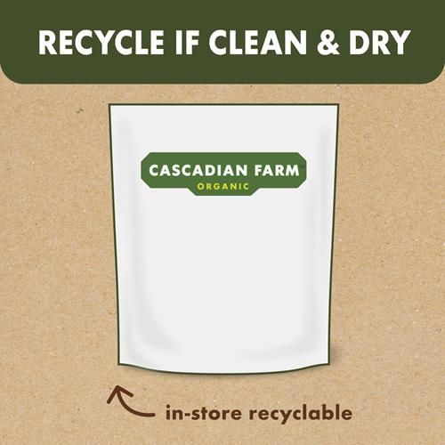 Cascadian Farm Organic Granola, Oats And Honey Cereal, Resealable Pouch, 11 Oz