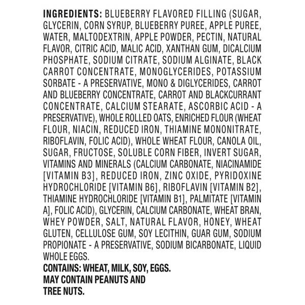 Millville Blueberry Fruit & Grain Cereal Bars, 8 count
