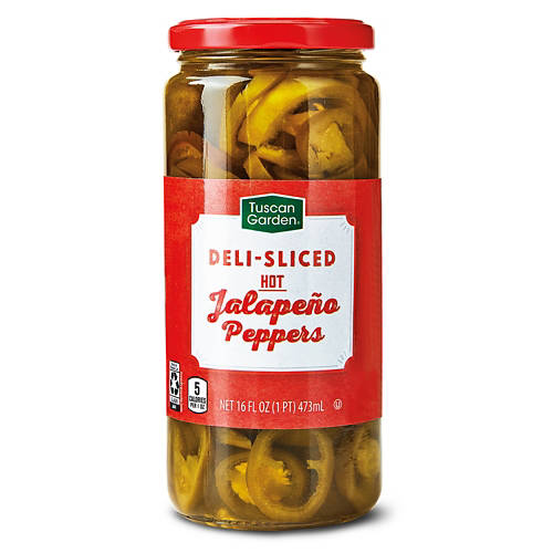 Tuscan Garden Deli-Sliced  Jalapeno Peppers, 16 fl oz