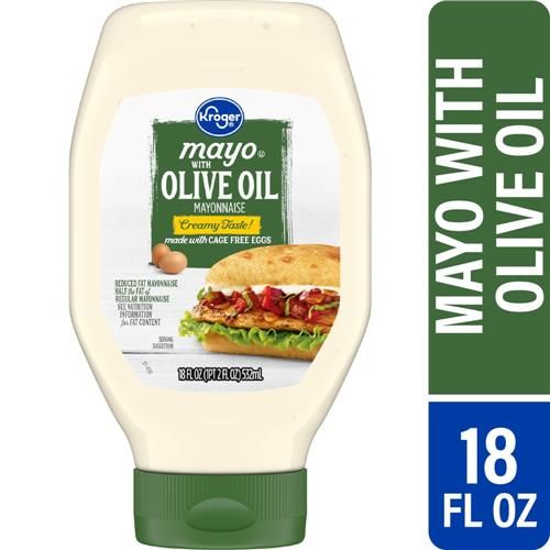 Kroger Mayo with Olive Oil 18 fl oz
