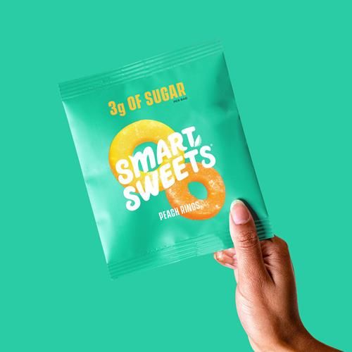 Smartsweets Smart Sweets Peach Rings, 1.8 Oz