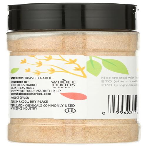 Whole Foods Market, Roasted Garlic Granules, 2.19 Ounce