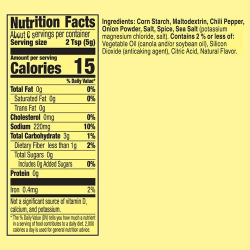 Old El Paso Taco Seasoning, 25% Less Sodium, 1 Oz.