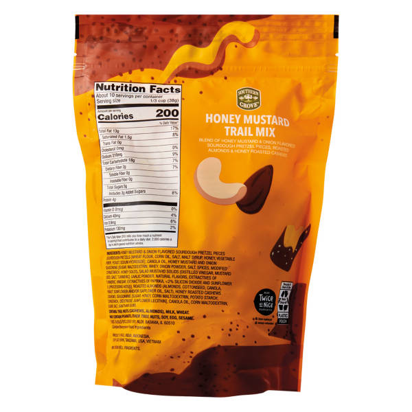 Southern Grove Honey Mustard Trail Mix - 14 oz