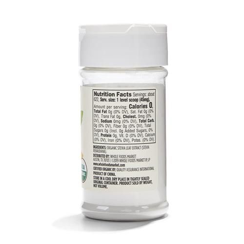 Whole Foods Market Organic Stevia Powdered Extracount, 1 Ounce