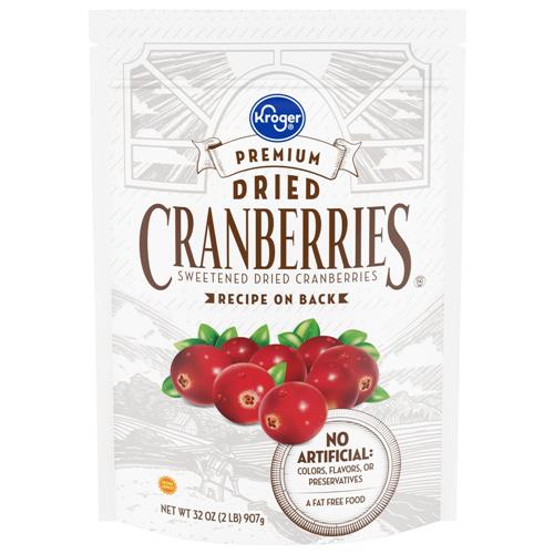 Kroger Dried Cranberries 32 oz