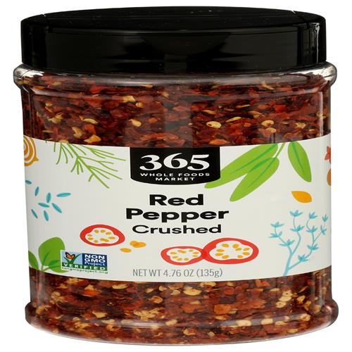 Whole Foods Market, Crushed Red Chile Peppers, 4.76 Ounce