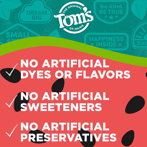 Toms Of Maine Natural Childrens Fluoride Toothpaste, Watermelon, 5.1 Oz