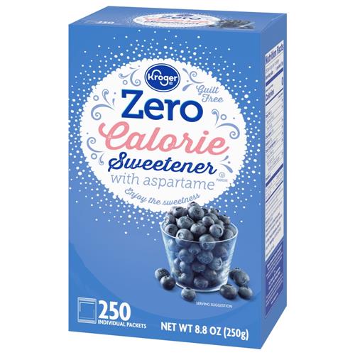 Kroger Zero Calorie Aspartame Sweetener 250 ct