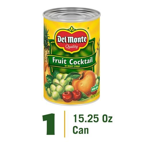 Del Monte Fruit Cocktail In Heavy Syrup, 15.25 Oz