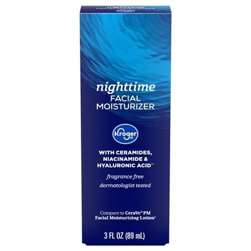 Kroger Facial Moisturizer Dermatologist Tested Fragrance Free 3 fl oz