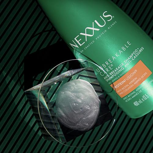 Nexxus Unbreakable Care Anti-Breakage Shampoo With Keratin, Collagen, Biotin For Fine And Thin Hair Sulfate Free Shampoo 13.5 Oz