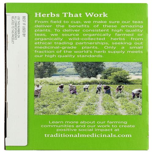 Traditional Medicinals, Tea Green Peppermint Organic, 16 Count
