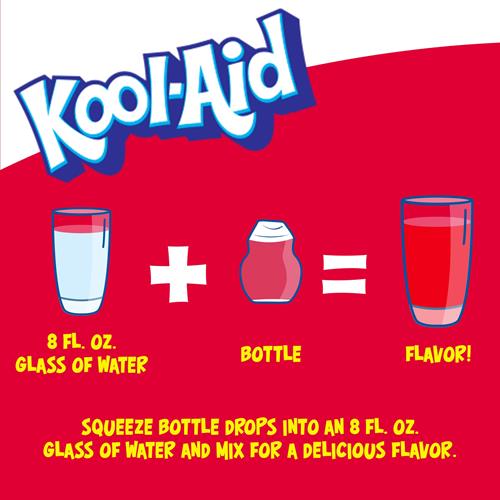 Kool-Aid Cherry Liquid Drink Mix 1.62 Fl Oz Bottle