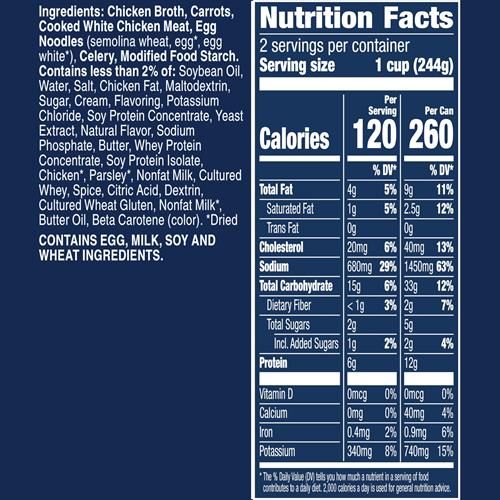 Progresso Traditional, Creamy Chicken Noodle Canned Soup, 18.5 Oz.